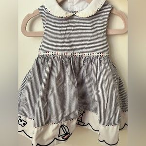 Pretty sailboat dress-12 months